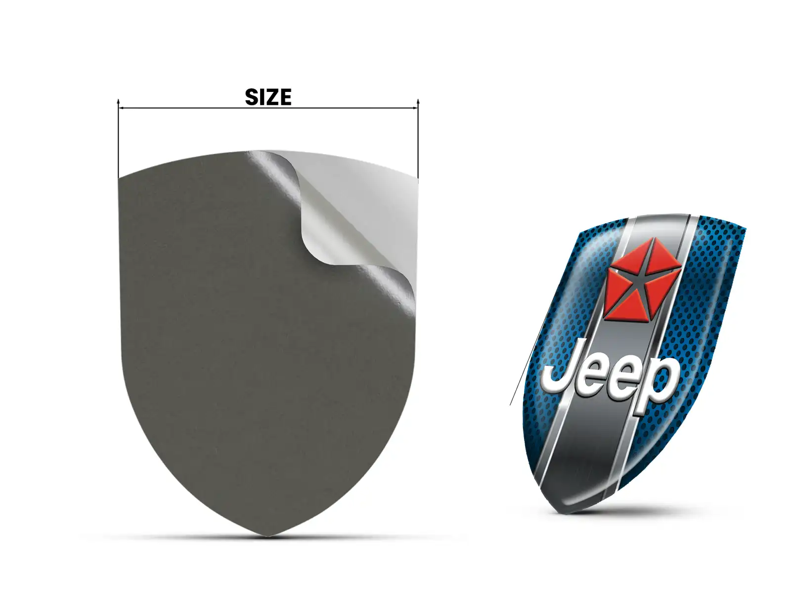 Jeep Autocollants Pare-Chocs Limité Course Moderne